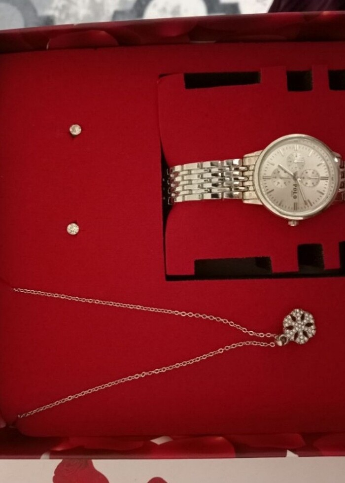 Bayan Hediye Kol Saati Seti - Görsel 5