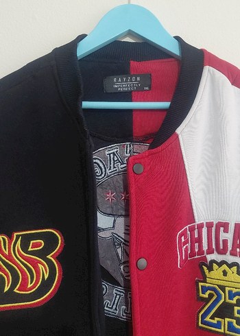 Çok Renkli Düğmeli Streetwear Ceket - Görsel 3