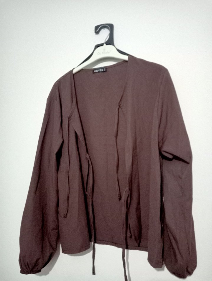 Kadın Acı kahve Ceket - Görsel 2