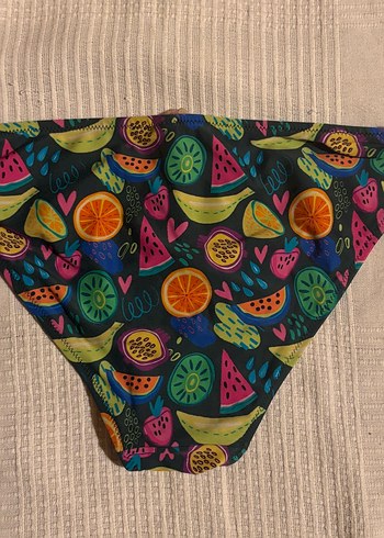 Renkli Desenli Kadın Bikini Altı - Görsel 2