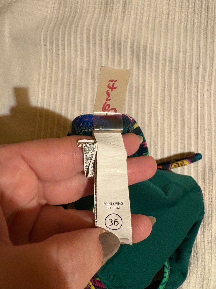 Renkli Desenli Kadın Bikini Altı - Görsel 3