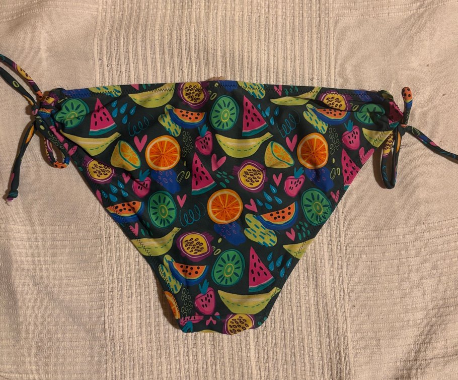 Renkli Desenli Kadın Bikini Altı - Görsel 2