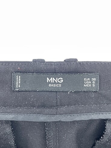 38 Beden siyah Renk Mango Kumaş Pantolon %70 İndirimli.