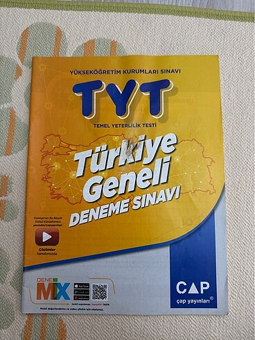 Tyt çap yayınları deneme