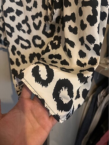 H&M Leopar elbise