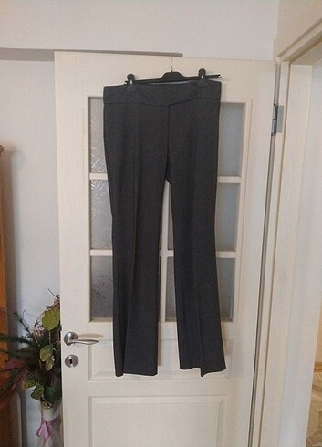 Gri kumaş pantalon 