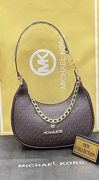 Michael Kors Astarlı Fermuar kaplamalı Ekstra uzun askı yok İç