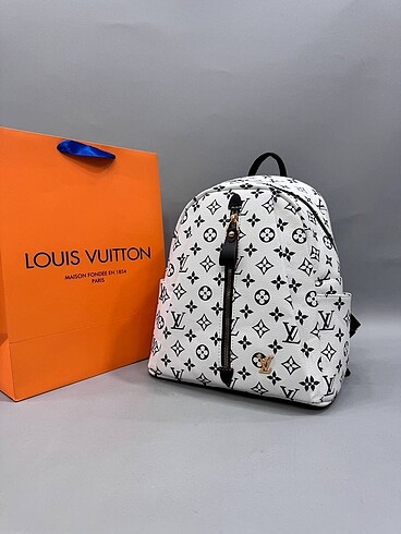 Louis Vuitton Sırt çantası Astarsız 2 gözlü Fermuar kapamalı