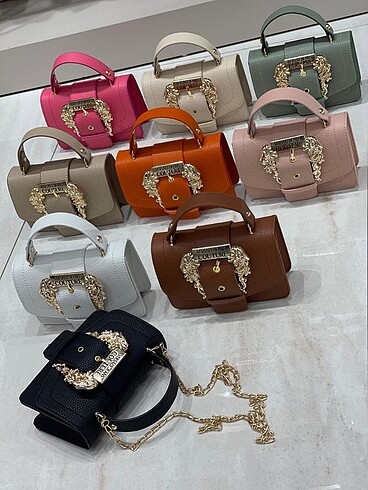 Versace Versace Astarsız Uzun zincir askılı Mıknatıs kapamalı ÖLÇÜ: 18*
