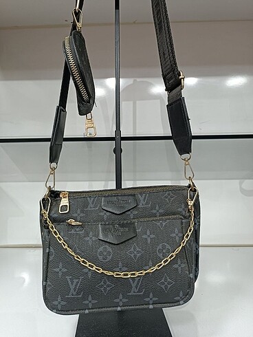 Louis Vuitton Astarsız 2 çantadan oluşuyor Ayarlanabilir uzun