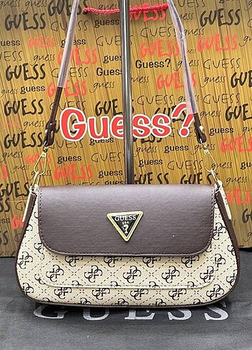 Guess Astarlı Uzun askı yok Mıknatıs kapamalı 2 gözlü ÖLÇÜ: 25