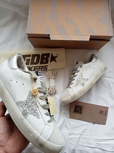 GOLDEN GOOSE GÜMÜŞ YILDIZ 36-37-38-39-40