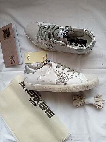 Golden Goose Deluxe GOLDEN GOOSE GÜMÜŞ YILDIZ 36-37-38-39-40