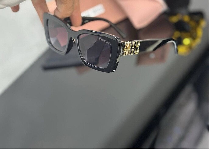 Beden Miu Miu Gözlük+Kutu+Kılıf+Temizleme Bezi Sunglasses+Box+Case+Cl