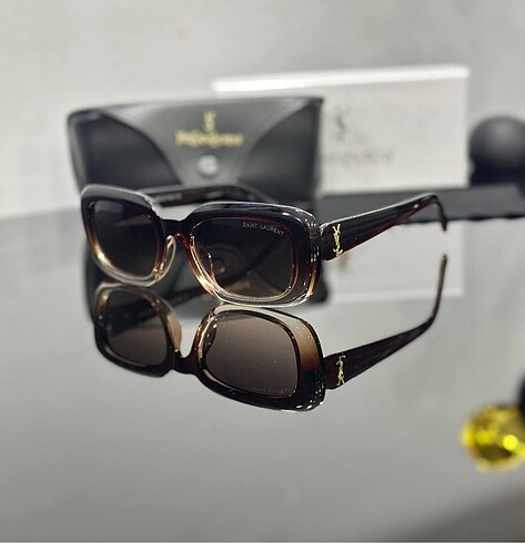 Ysl Gözlük+Kutu+Kılıf+Temizleme Bezi Sunglasses+Box+Case+Cleani