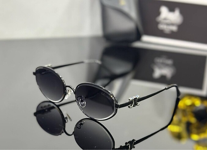 CELİNE Gözlük+Kutu+Kılıf+Temizleme Bezi Sunglasses+Box+Case+Clea
