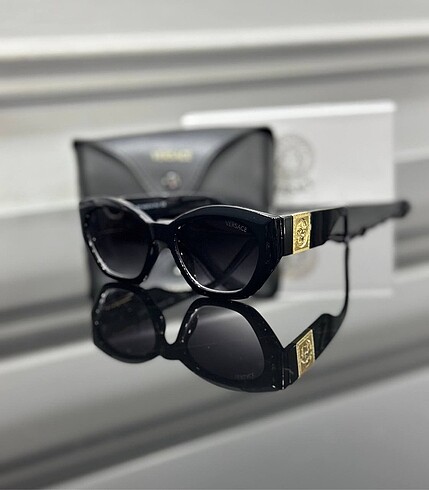 VERSACE Gözlük+Kutu+Kılıf+Temizleme Bezi Sunglasses+Box+Case+Cl