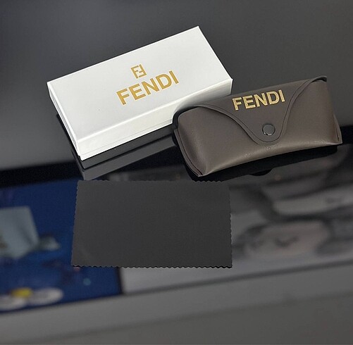 Beden FENDİ Gözlük+Kutu+Kılıf+Temizleme Bezi Sunglasses+Box+Case+Clea