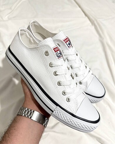 Converse Allstar Kısa Beyaz 36 37 38 39 40