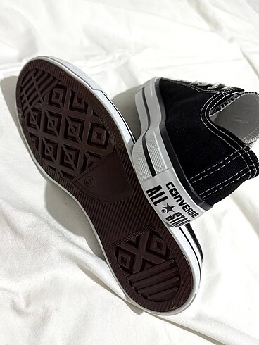 39 Beden siyah Renk Converse Allstar Kısa Siyah 36 37 38 39 40