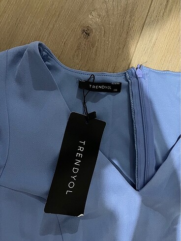 Mavi elbise - Görsel 3