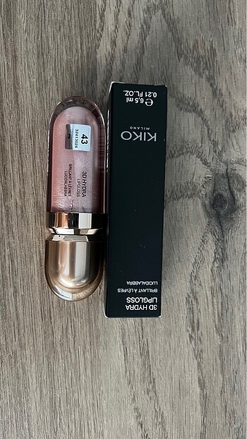 Beden Kiko 3d Hydra Lipgloss 43 Timeless Rose