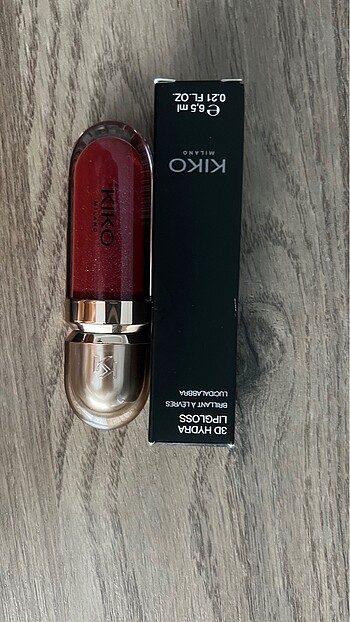  Beden Kiko 3d Hydra Lipgloss- Marvellous Mauve