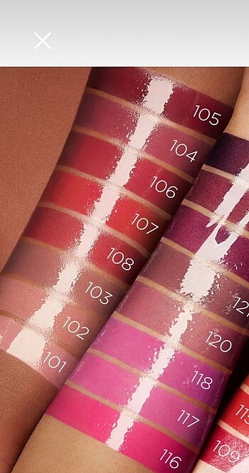Beden pembe Renk Kiko Likit Ruj- Unlimited Double Touch 103 Naturel Rose 103 6 ml
