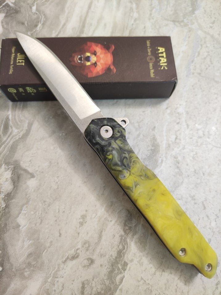 ATAK Knives Yarı Otomatik Çakı 20cm - Görsel 2