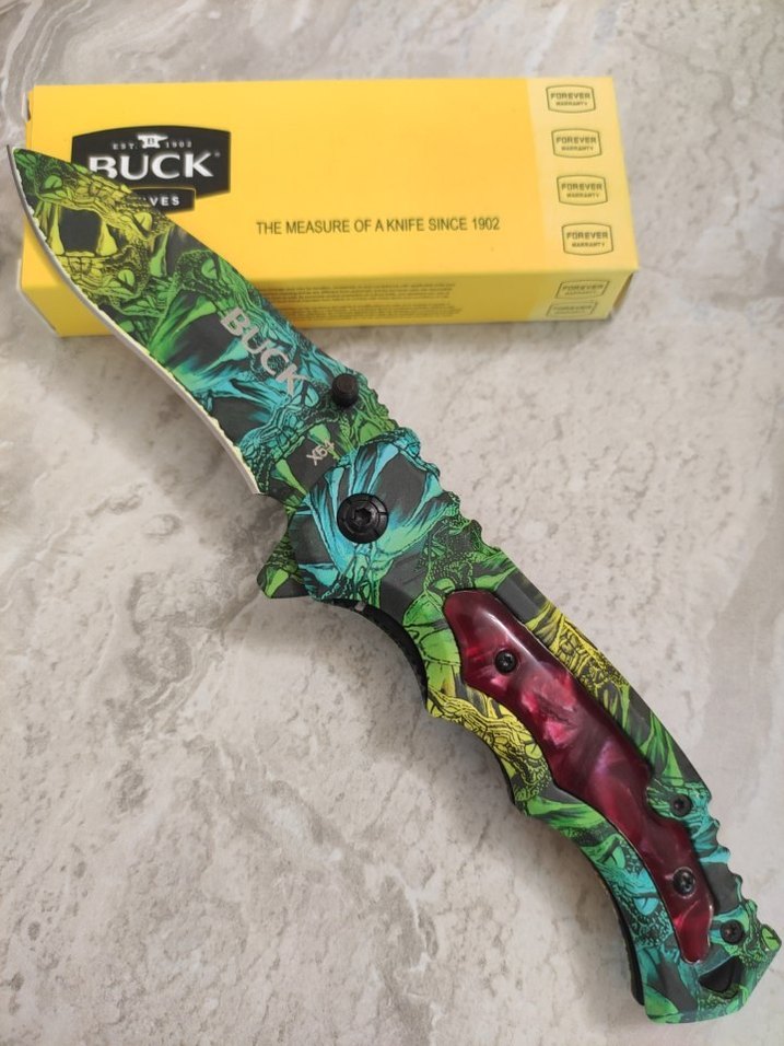 BUCK X54 Efsane Desenli Çakı - Görsel 2