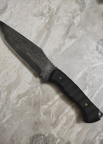 CK75 sert çelik şık kılıflı avcı bıçak - Görsel 2