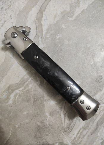 İtalyan stiletto yarı otomatik çakı - Görsel 5
