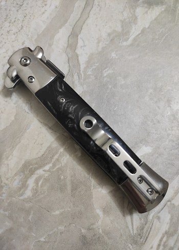 İtalyan stiletto yarı otomatik çakı - Görsel 4