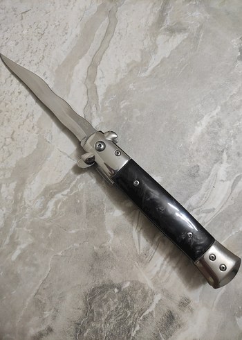 İtalyan stiletto yarı otomatik çakı - Görsel 2