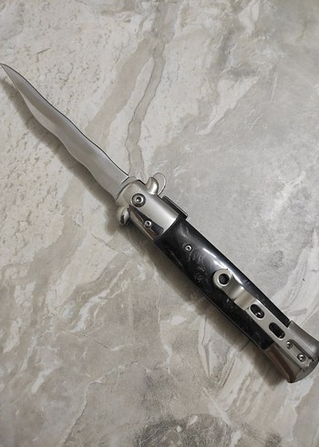 İtalyan stiletto yarı otomatik çakı - Görsel 3