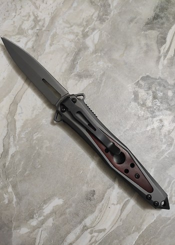 G10 titanyum yarı otomatik çakı - Görsel 4