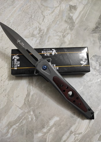 G10 titanyum yarı otomatik çakı - Görsel 2