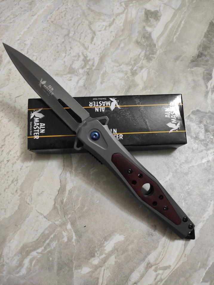 G10 titanyum yarı otomatik çakı - Görsel 2