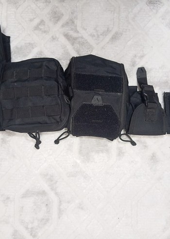 Siyah Taktik Savaşçı Kemeri muharebe kemeri belt - Görsel 6