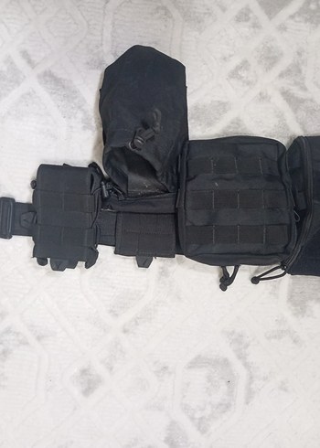 Siyah Taktik Savaşçı Kemeri muharebe kemeri belt - Görsel 7