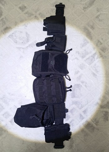 Siyah Taktik Savaşçı Kemeri muharebe kemeri belt - Görsel 2