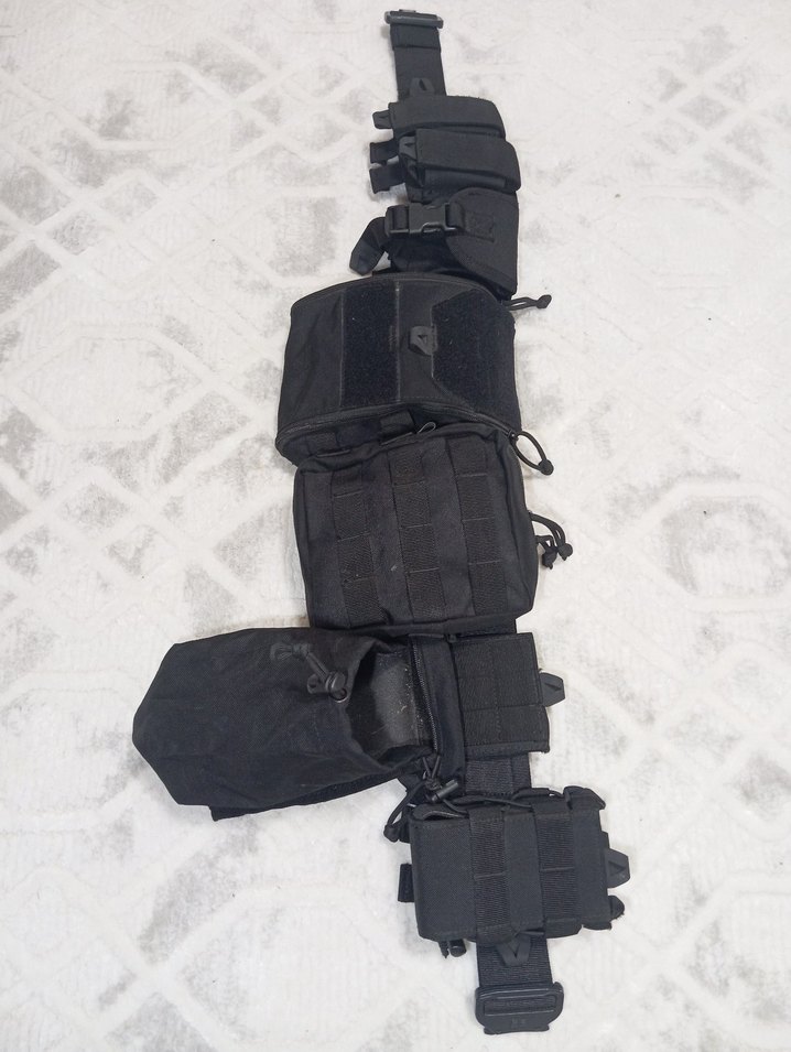 Siyah Taktik Savaşçı Kemeri muharebe kemeri belt - Görsel 3