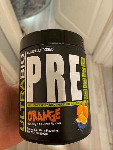 preworkout 210gram (protein tozu hediyeli)