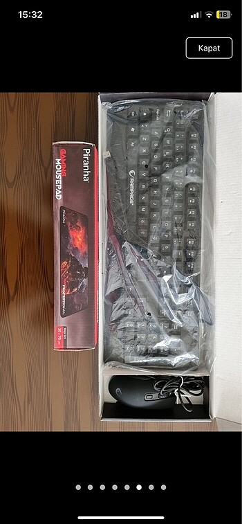 Beden Rampage klavye mouse set