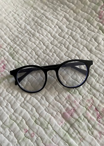 Siyah Şeffaf Minimalist Kadın Gözlüğü - Görsel 5