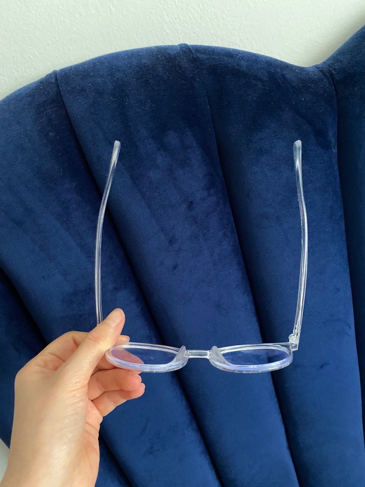 Şeffaf Gözlük - Görsel 3