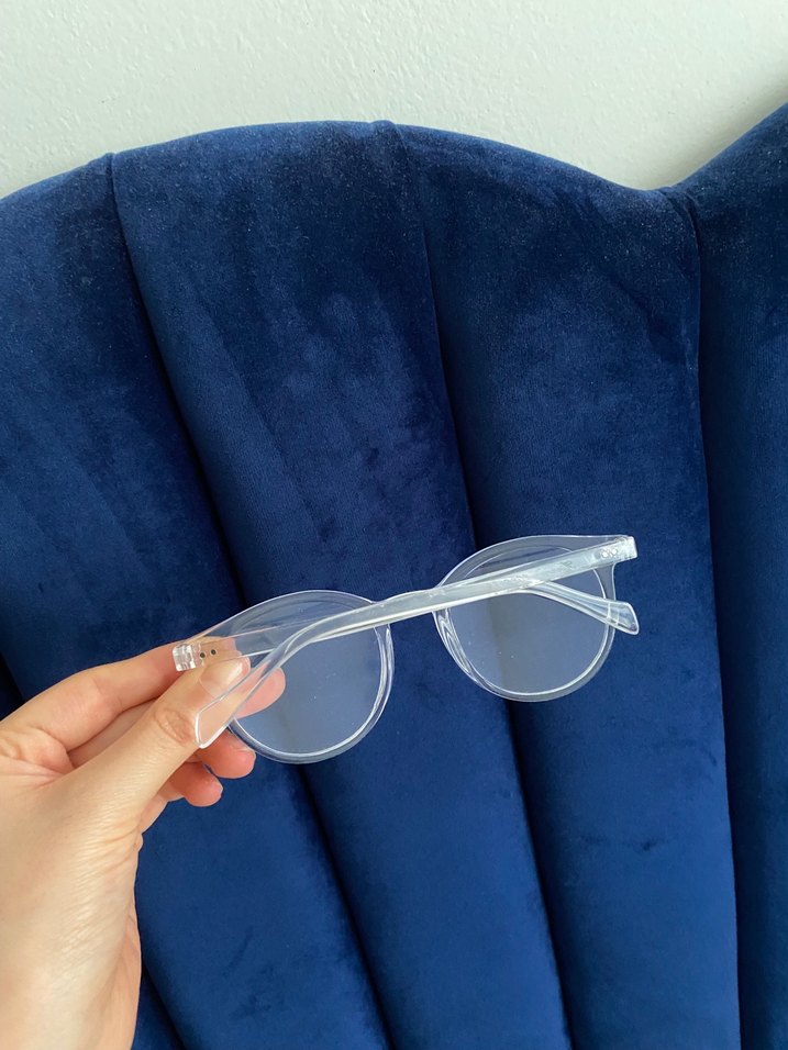 Şeffaf Gözlük - Görsel 4
