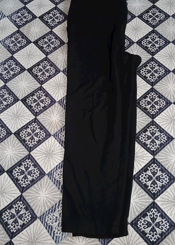 Kadın Siyah Kemerli Kumaş Pantolon - Görsel 2