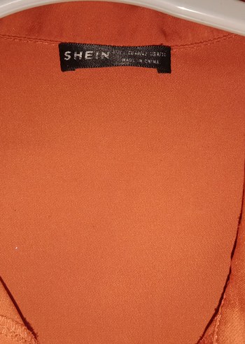 Turuncu gömlek - Görsel 5