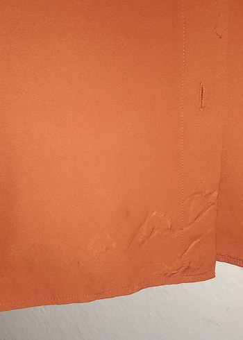 Turuncu gömlek - Görsel 3